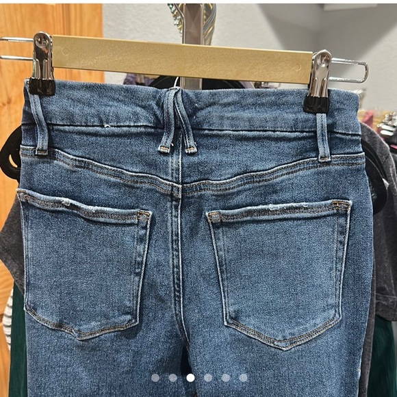 NWOT Good American side split ankle jeans - Picture 5 of 8